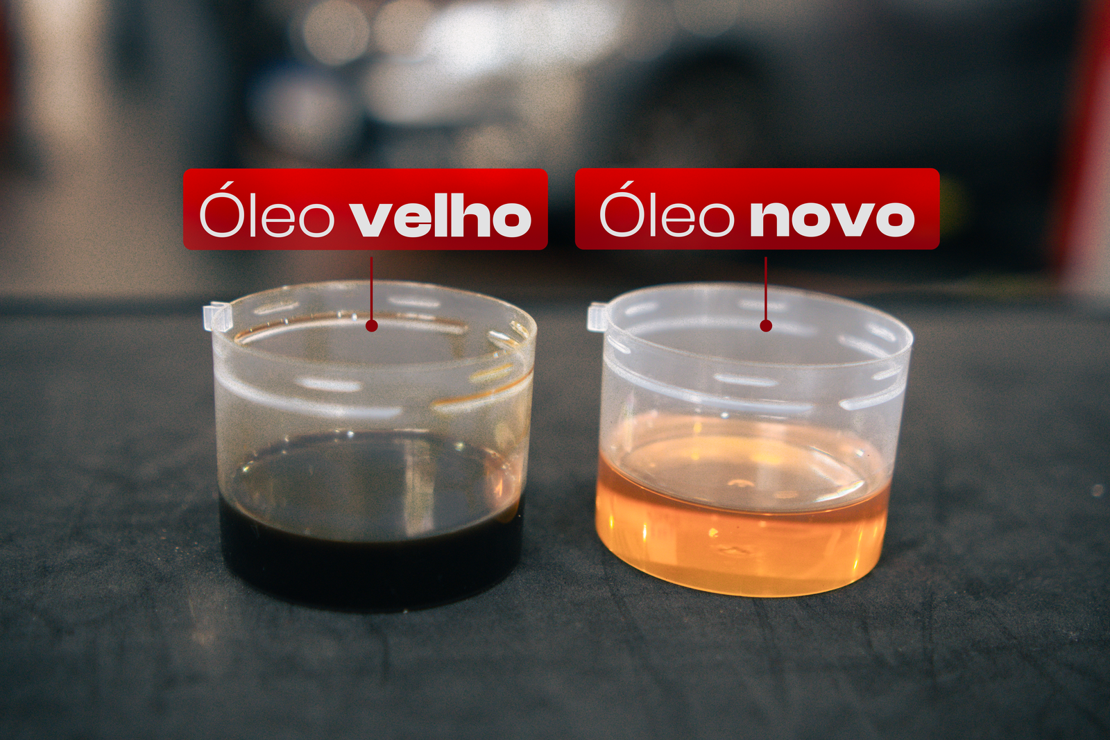 oleo do motor comparacao